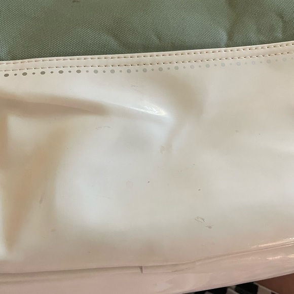 Y2K Nike Green and White Crossbody Square Duffel Bag for Versatile Use - Picture 12 of 13